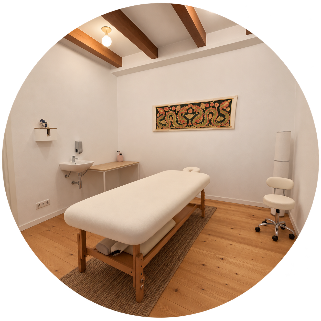 Lua treatment room at Mandala in Sagres